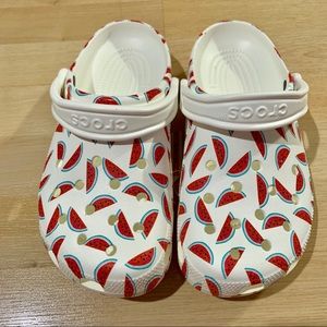 watermelon crocs